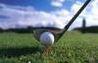 Close up of golf ball