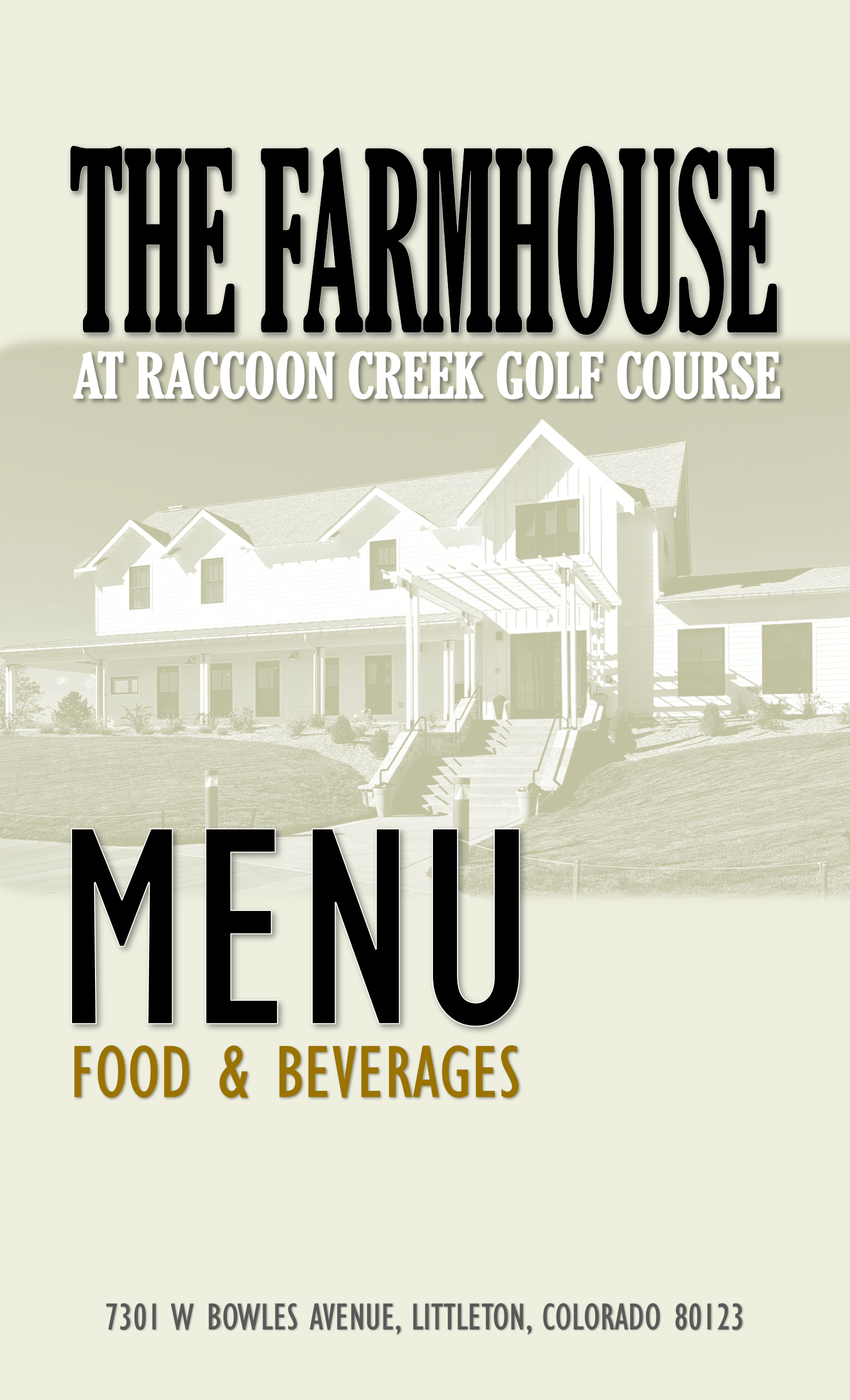 SPRING UPDATE - FULL MENU-